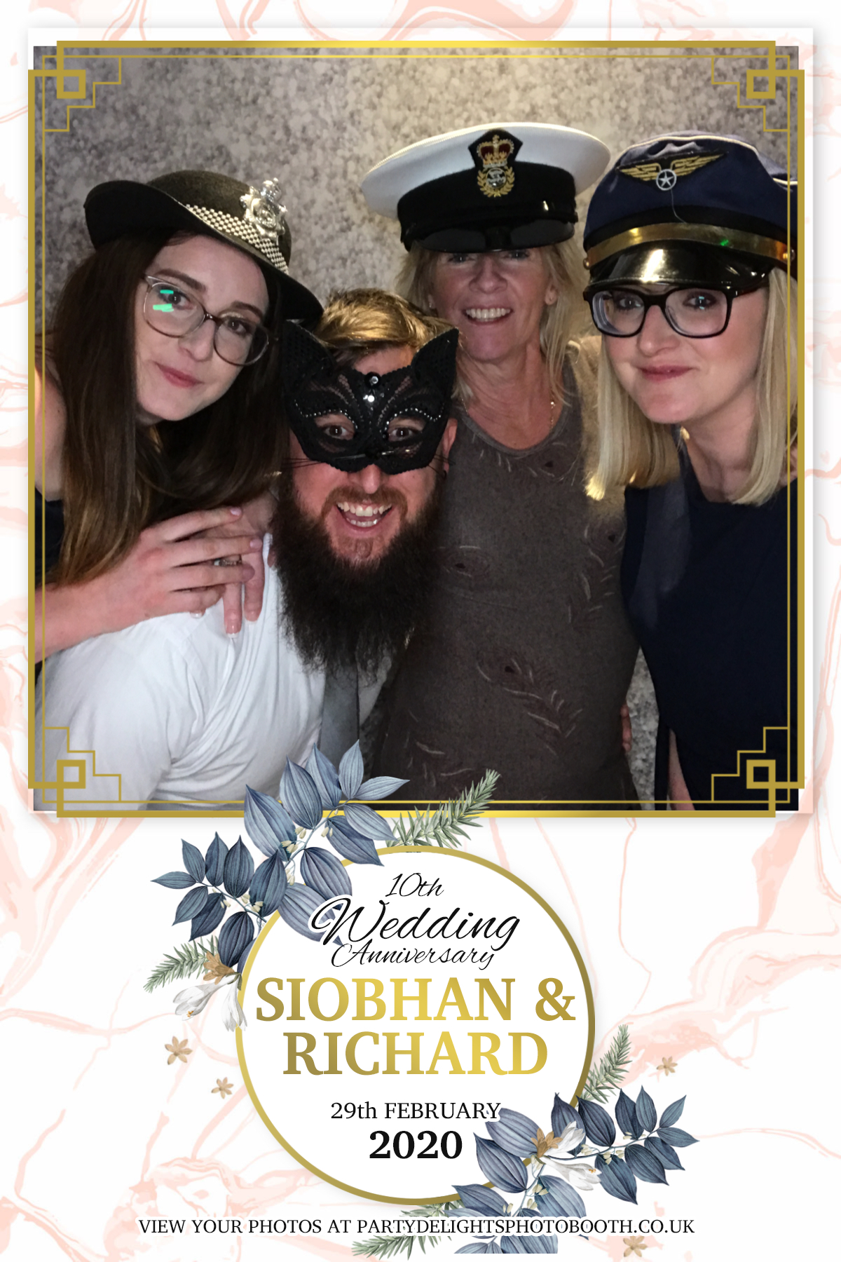 Siobhan and Richards Vow renewal  | View more photos from the event at gallery.partydelightsphotobooth.co.uk/u/PartyDelightsPhotoBooth/Siobhan-and-Richards-Vow-renewal